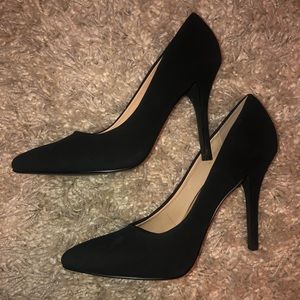 Black Suede Heels 👠✨